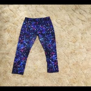 No Boundaries Multicolor Patterned Capris